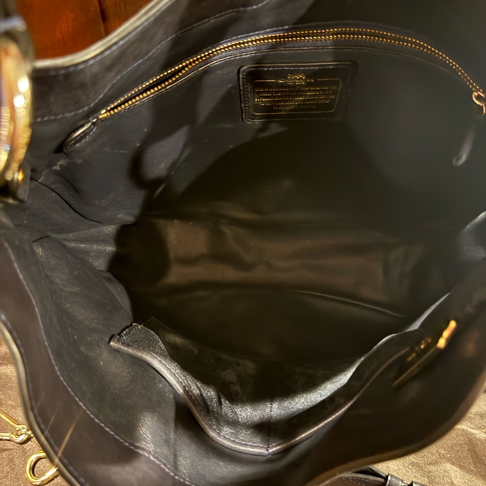 *PRE-OWNED* Coach 36026 Nomad Hobo In Glovetan Leather - Picture 8 of 13